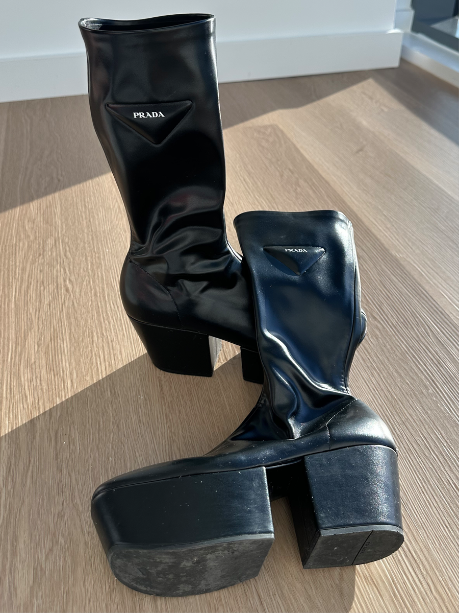 Prada Platform Boots