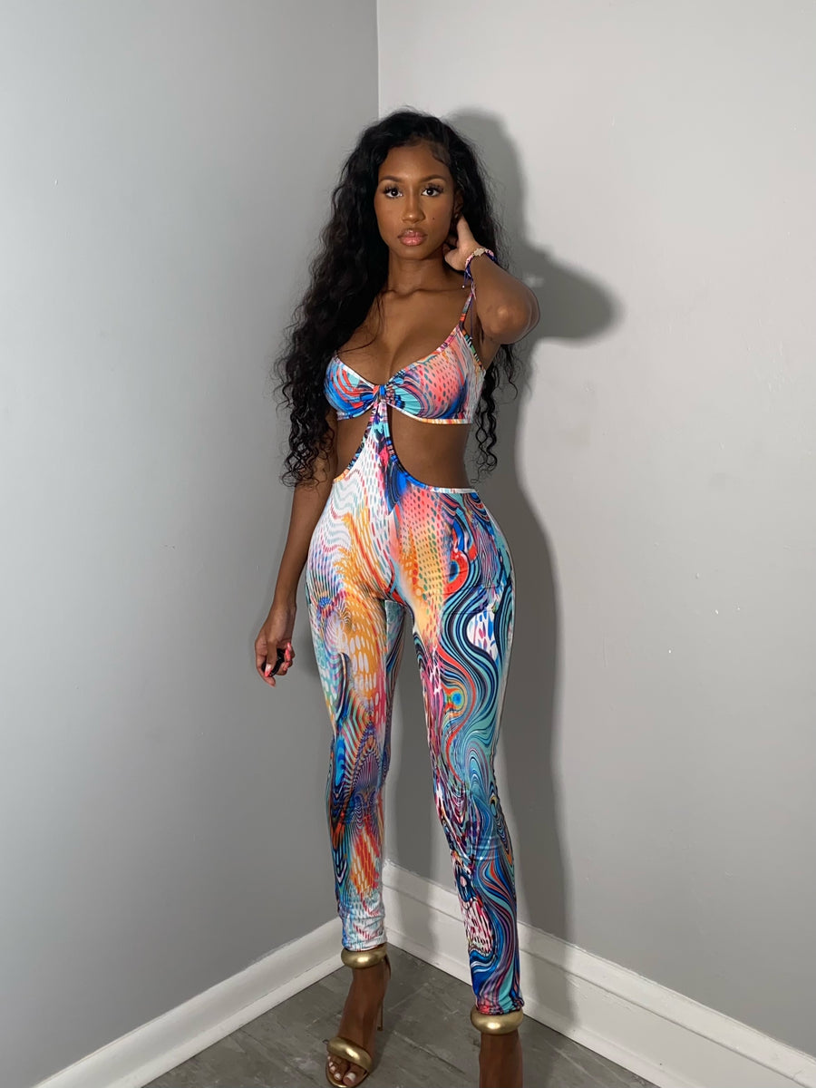 Splatter Jumpsuit